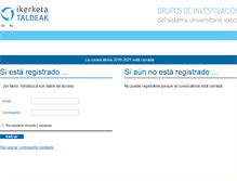 Tablet Screenshot of ikerketa-taldeak.net